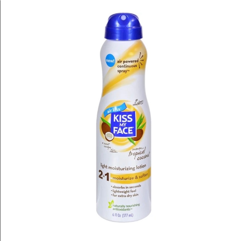 Kiss My Face Tropical Coconut Light Moisturizing